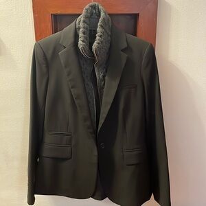 Veronica Beard Blazer with Wool Sweater Dickie